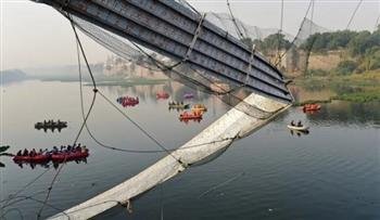 انهيار جسر في الهند