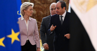 الرئيس عبد الفتاح السيسي وأورسولا فون ديرلاين، رئيسة المفوضية الأوروبية