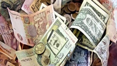العملات العربية والأجنبية