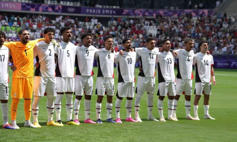 لاعبي منتخب مصر في الاوليمبياد