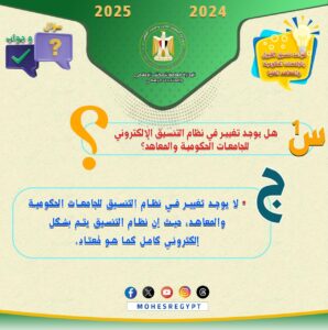 تنسيق القبول بالجامعات 