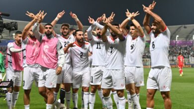 منتخب فلسطين - أرشيفية