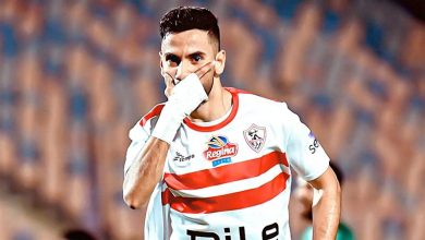 ناصر ماهر لاعب فريق الزمالك