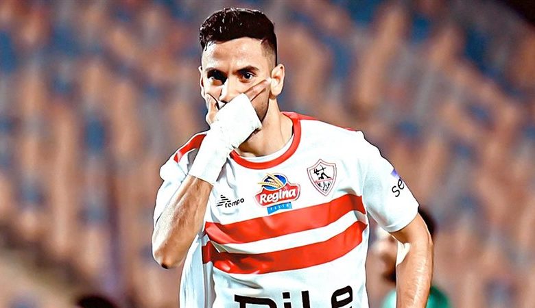 ناصر ماهر لاعب فريق الزمالك