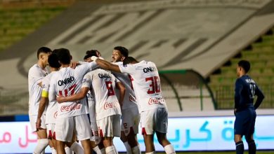 لاعبي الفريق الأول لكرة القدم بالزمالك