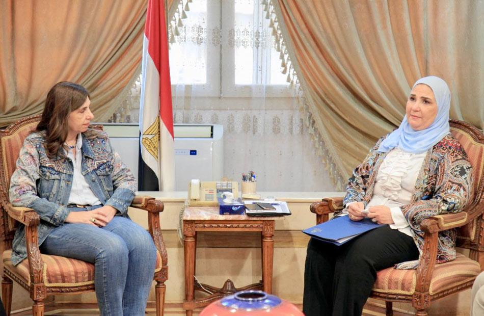 وزيرة التضامن تناقش مع “الإسكوا” آليات التعاون الفني لملف كبار السن والإعاقة