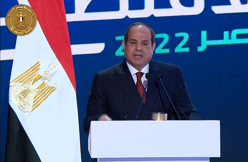 السيسي: الأزمات التي تعاني منها مصر تطلبت إجراءات وحلول جذرية