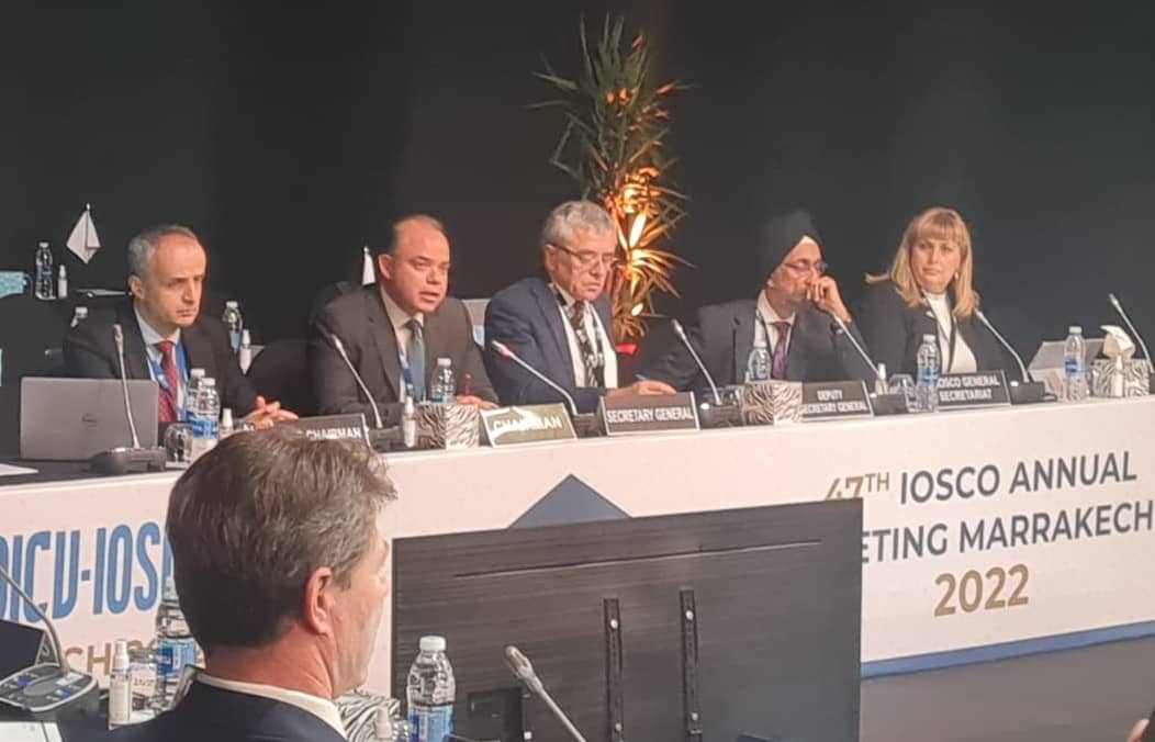 رئيس الرقابة المالية يترأس أول اجتماع للجنة الأسواق النامية والناشئة(GEMC) التابعة لـ (IOSCO ) بالمغرب