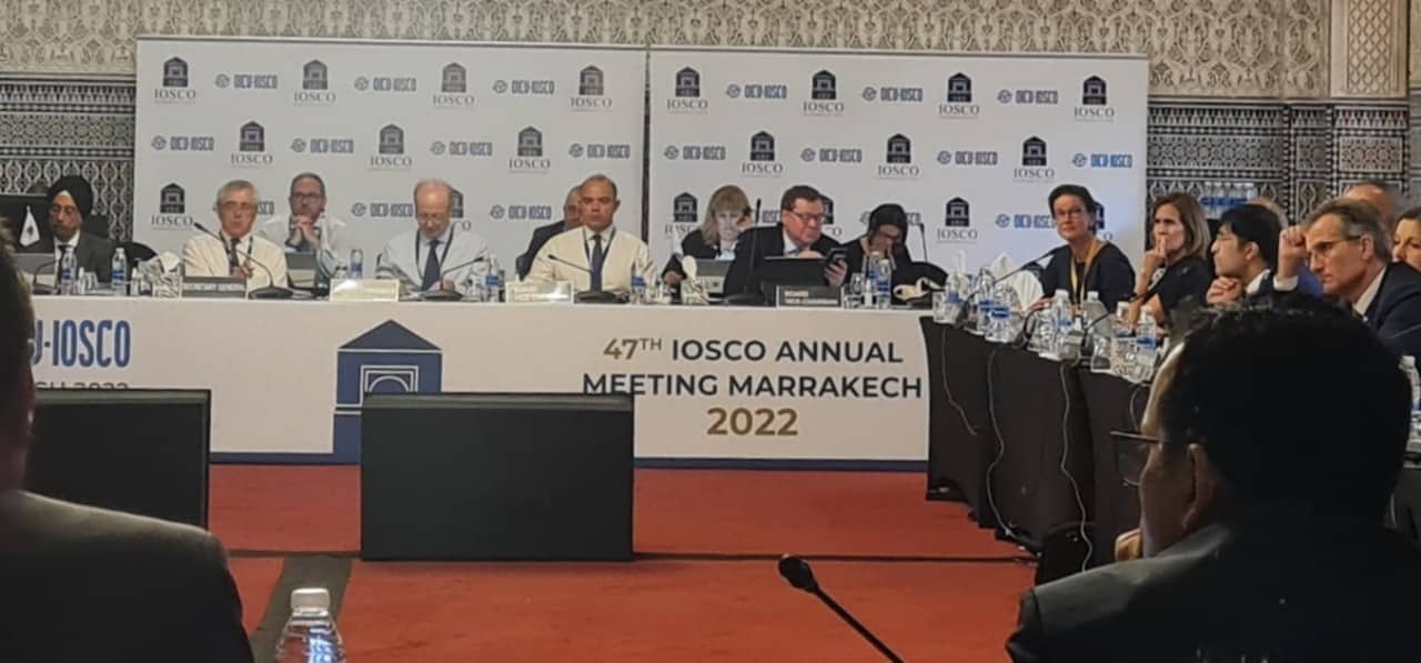 رئيس الرقابة المالية يشارك في اجتماع مجلس إدارة المنظمة الدولية للهيئات الرقابية على أسواق المال الأيوسكو
