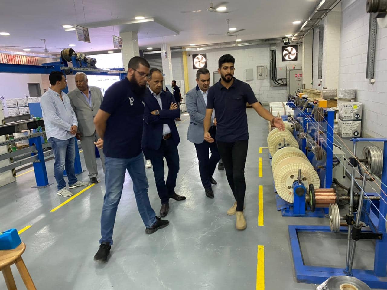 مصنع Ecab لكابلات المعلومات يستعد لغزو السوق الأفريقي