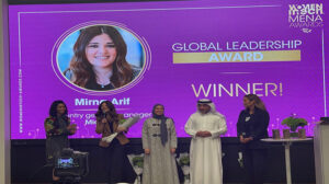 مدير عام مايكروسوفت مصر تفوز  بجائزة “Global Leadership Award”