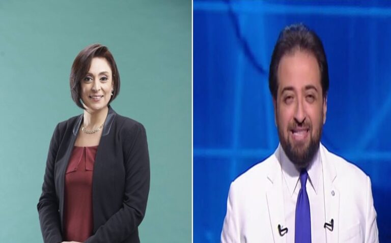 أيمن رشوان ومنى العراقي