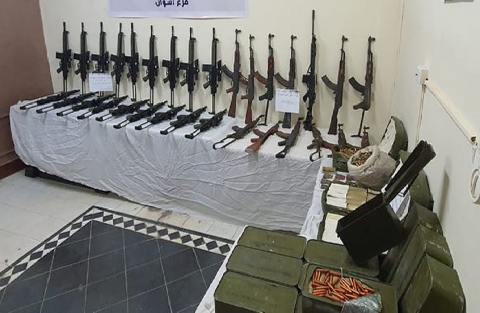 تجديد حبس تشكيل عصابي لحيازته أسلحة نارية بأسوان