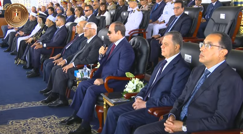 السيسي يوجه رسالة مؤثرة لشهداء الوطن