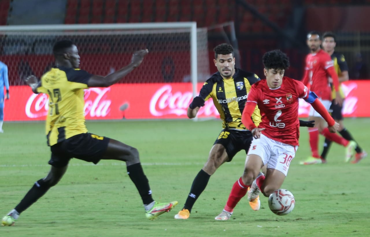 المقاولون العرب يتعادل مع الأهلي بكأس مصر 2022