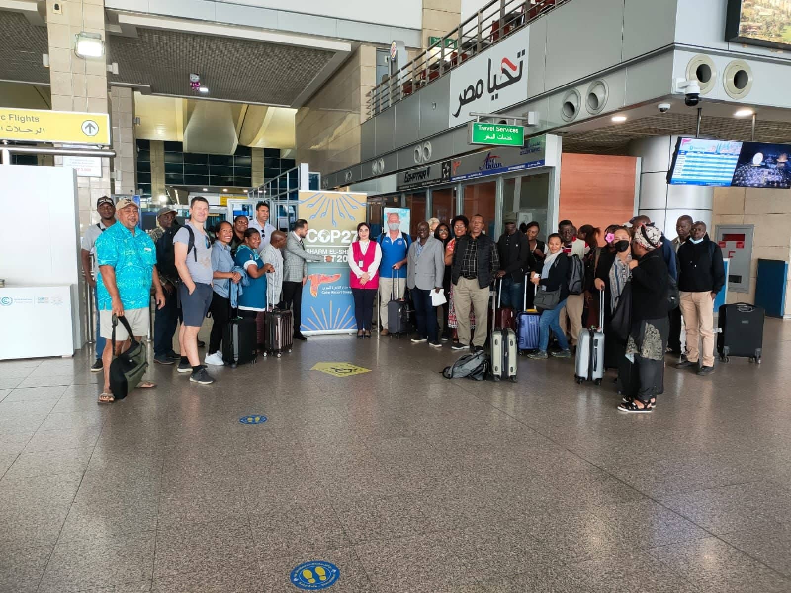  وزارة الطيران تكثف استعداداتها لاستقبال ضيوف مصر فى قمة المناخ  COP27