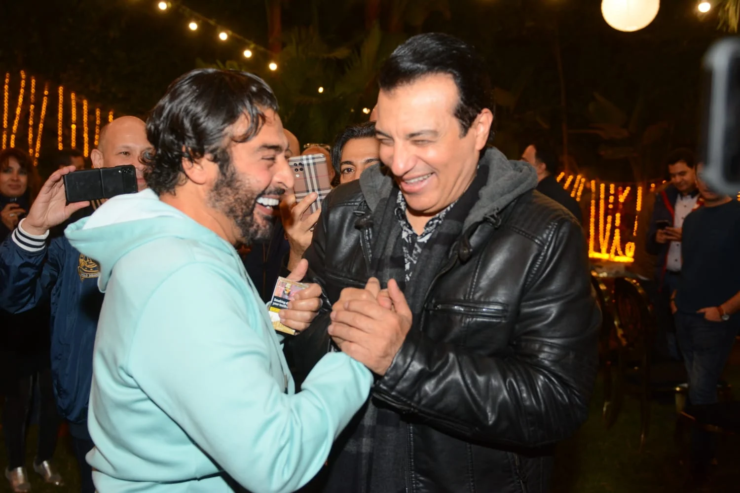 حميد الشاعرى يحتفل بعيد ميلاده وسط نجوم الفن