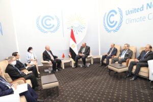  سامح شكرى يبحث مع المبعوث الصيني التعاون المشترك خلال الفترة المقبلة