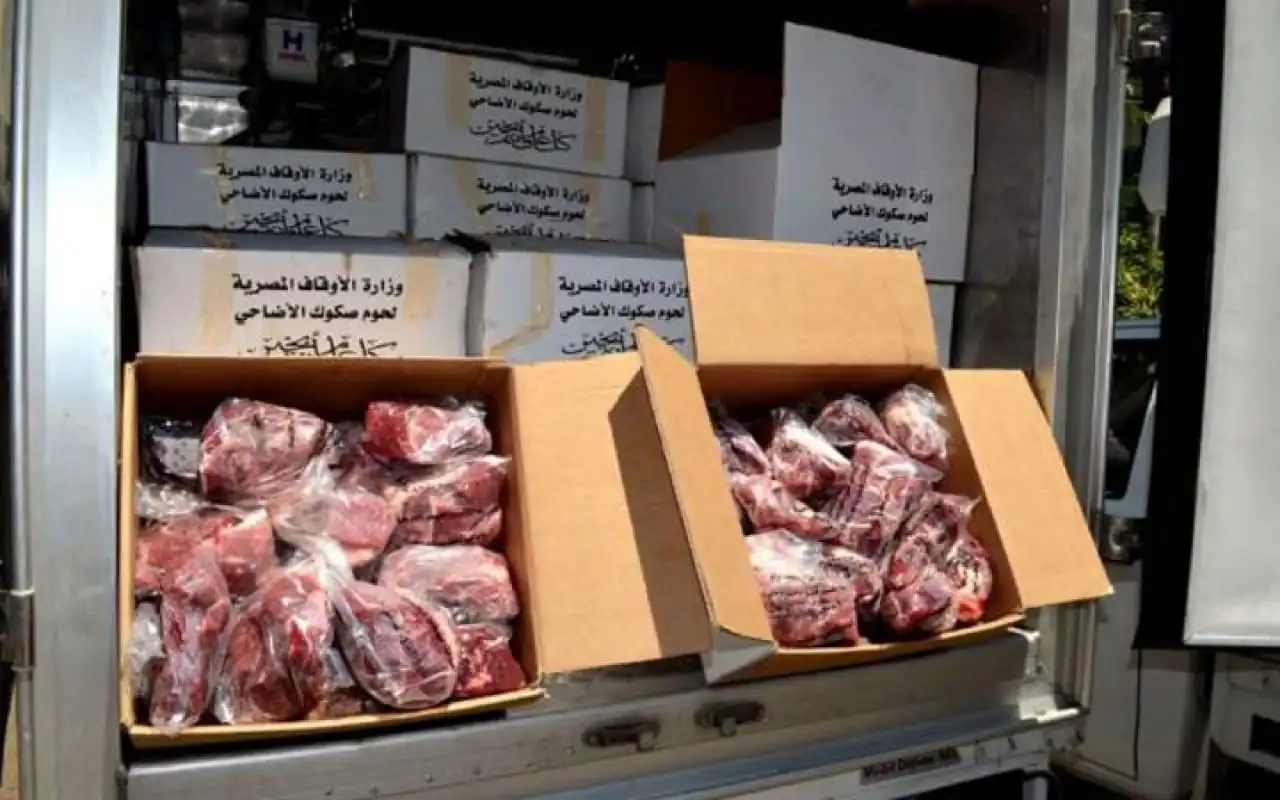 اليوم.. بدء توزيع 50 طنا من لحوم صكوك الأضاحي بـ22 محافظة