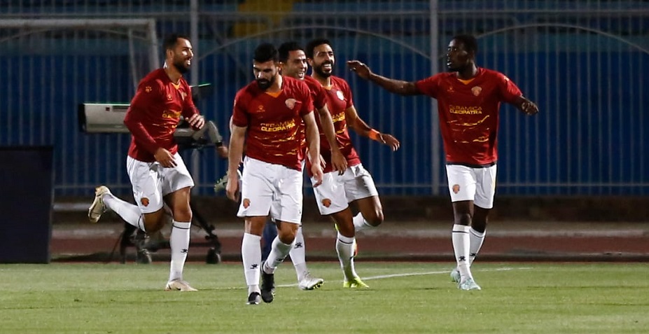  سيراميكا كليوباترا  تفوز على نظيره فريق المصري بثلاثة أهداف