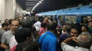 عطل بالخط الأول للمترو