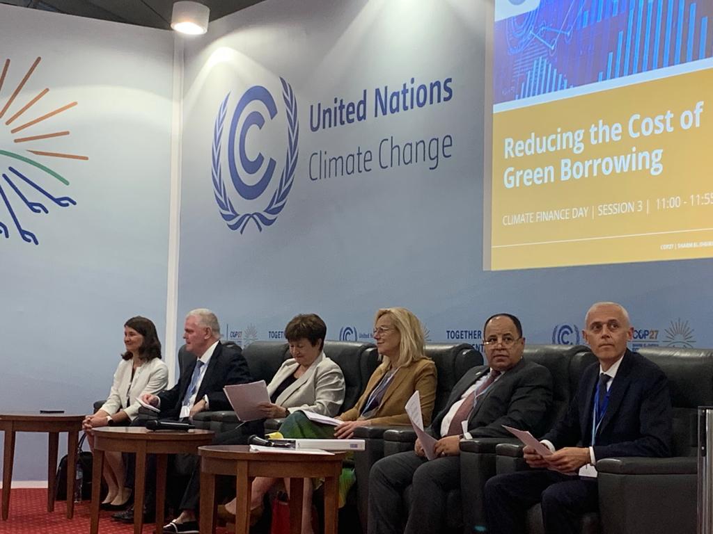 وزير المالية:  نستهدف أقل تكلفة للاقتراض الأخضر.. وإطالة آجال الاستحقاق.. بضمانات بنوك التنمية متعددة الأطراف