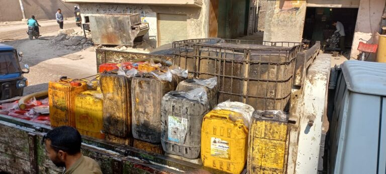 ضبط زيوت مستخدمه بالمطاعم