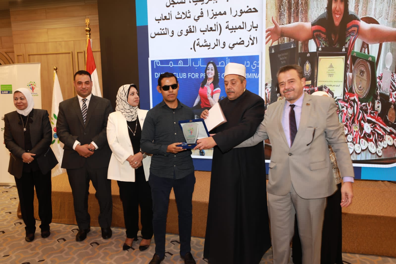 القومي للإعاقة يكرم 20 طالب في التعليم العام والأزهري