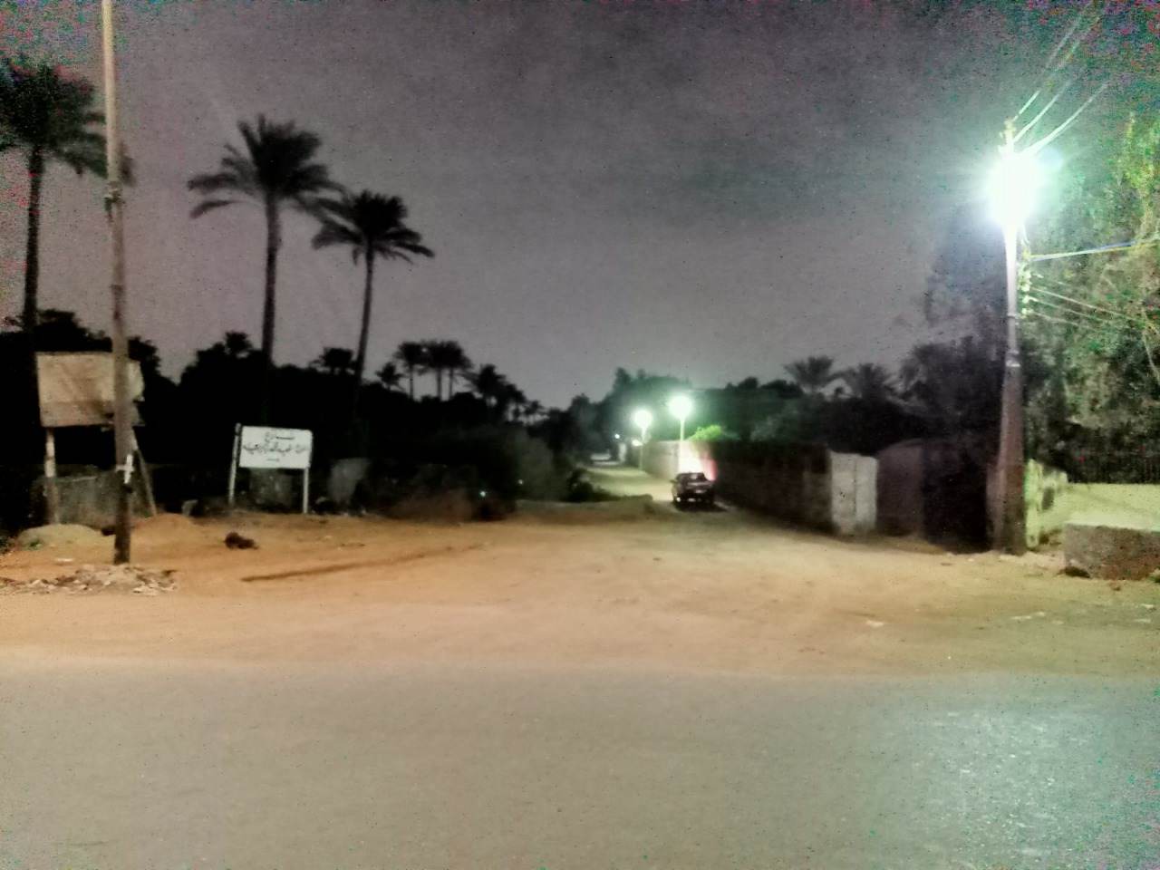 محافظة الجيزة ترفع كفاءة مدخل كوبرى عبد الدايم بالمنصورية