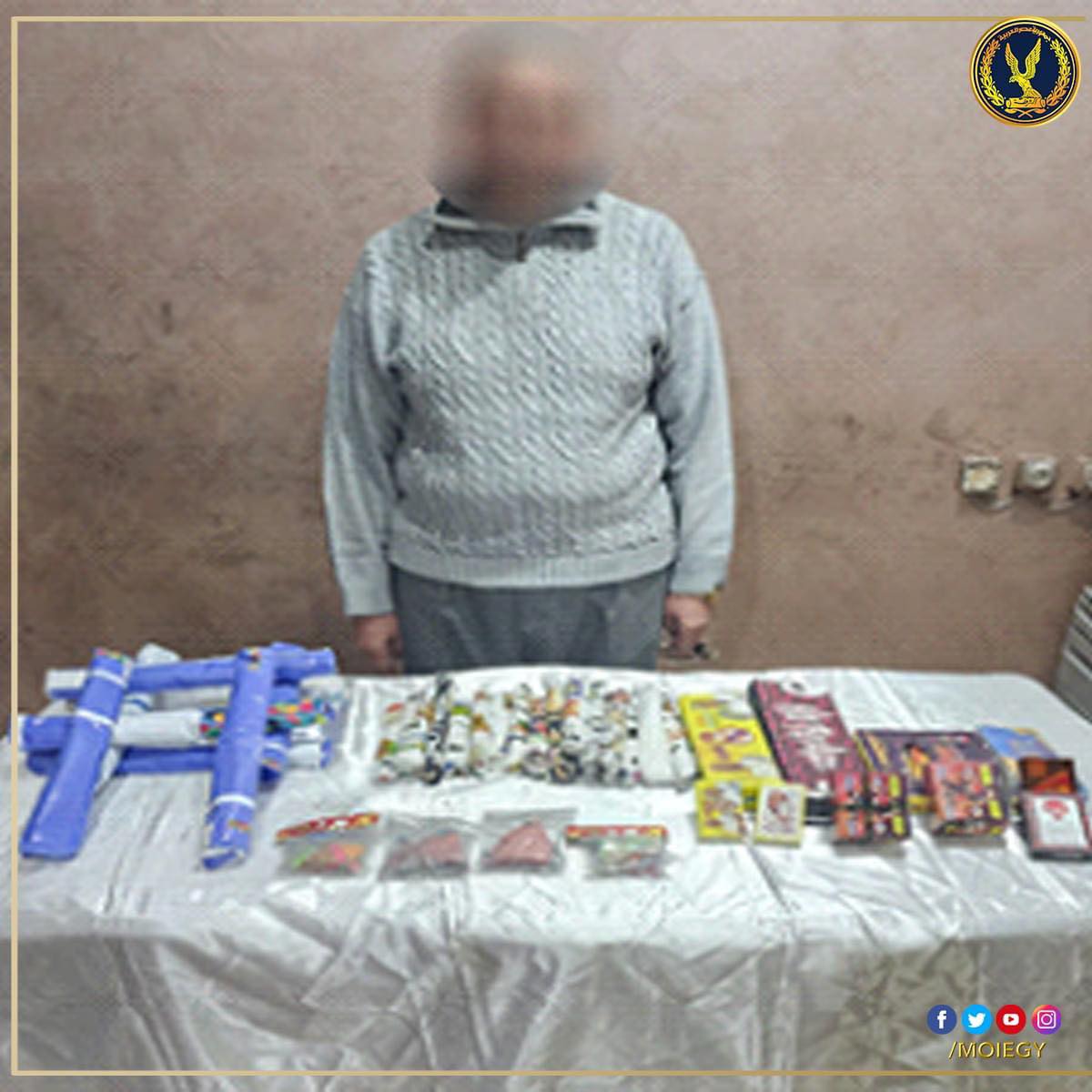 مباحث القاهرة ..حملة أمنية مكبرة لضبط مصنعي الألعاب النارية