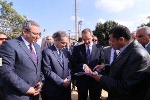 وزير الاتصالات يتفقد الأعمال الإنشائية لمركز إبداع مصر الرقمية بجامعة طنطا