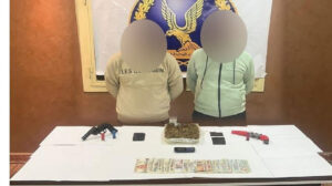 ضبط شخصان بحوزتهما أسلحة ومخدرات بالمرج