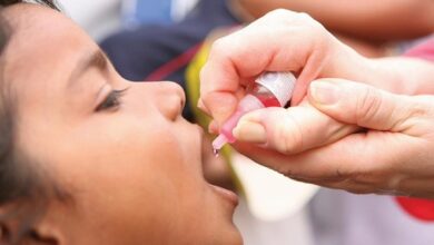 حملة التطعيم ضد شلل الأطفال
