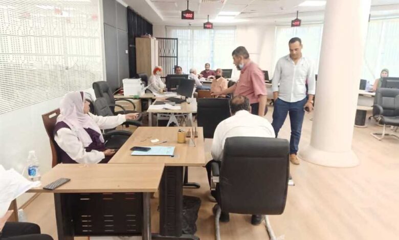 مراكز كبار الممولين والمهن الحرة