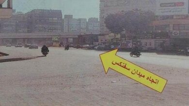 كوبري 15 مايو بميدان سفنكس