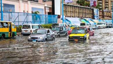 أمطار على الإسكندرية