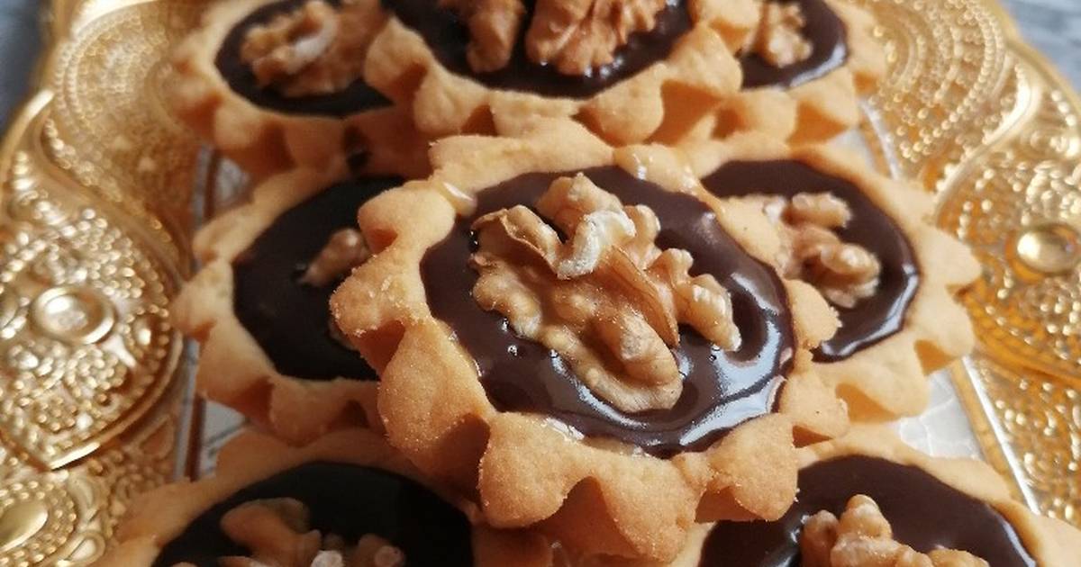 تارتولات الكراميل والشكولا بطريقة بسيطة