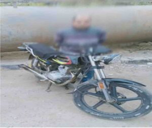 ضبط شخص لقيامة بسرقه دراجه نارية بمدينة نصر