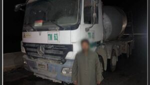 ضبط سائق سرق سيارة نقل خلاط من عمله بالتجمع الأول