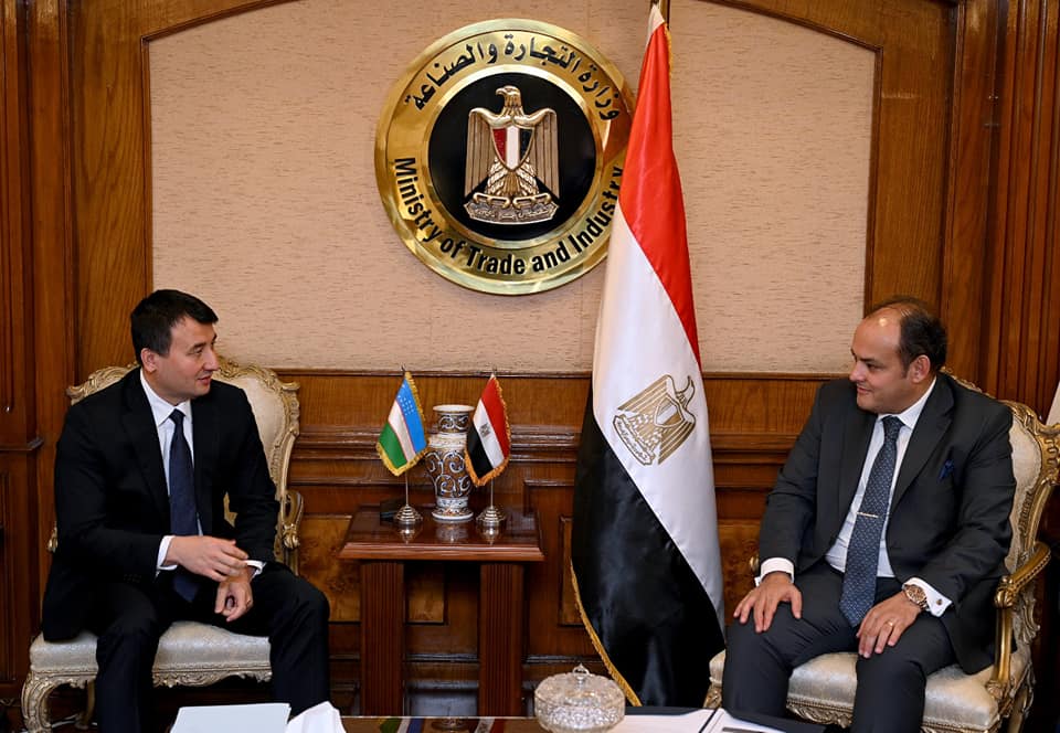 مباحثات مصرية أوزباكستانية لتعزيز سبل التعاون التجاري والصناعي والاستثماري