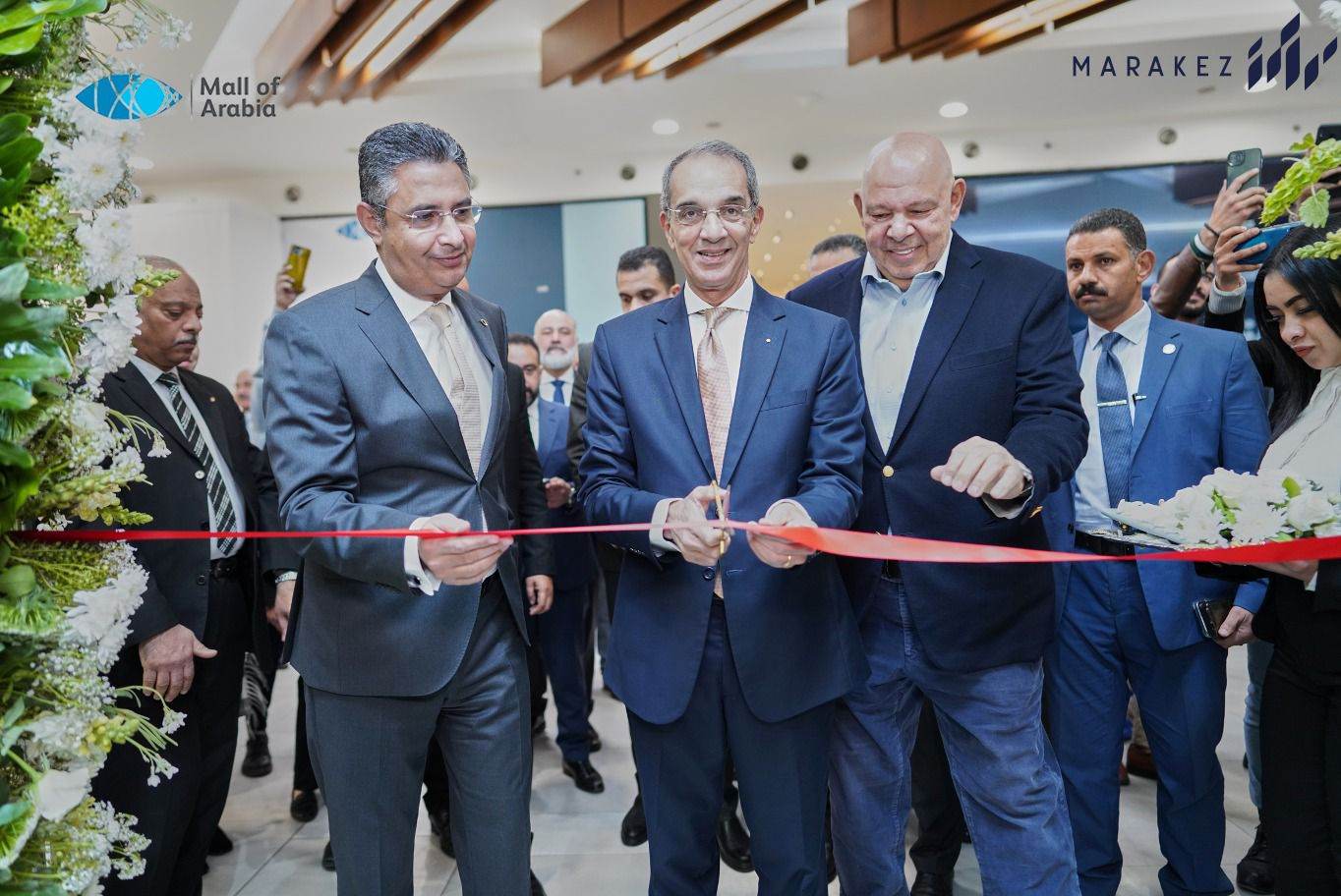 مراكز تفتتح مكتب بريد مول العرب لتوفير خدمات متكاملة تلبي احتياجات المواطنين داخل المول التجاري