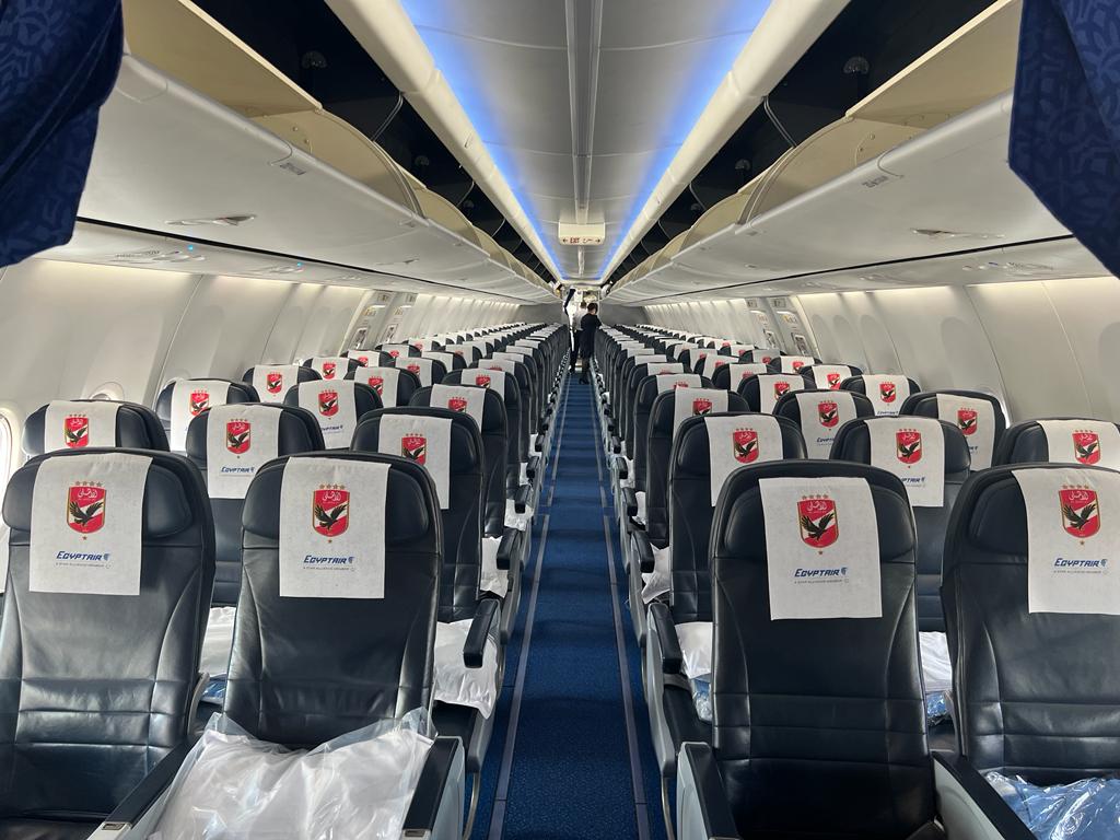 مصرللطيران الناقل الوطني.. تسير رحلة خاصة إلي جنوب أفريقيا لنقل بعثة النادي الأهلي