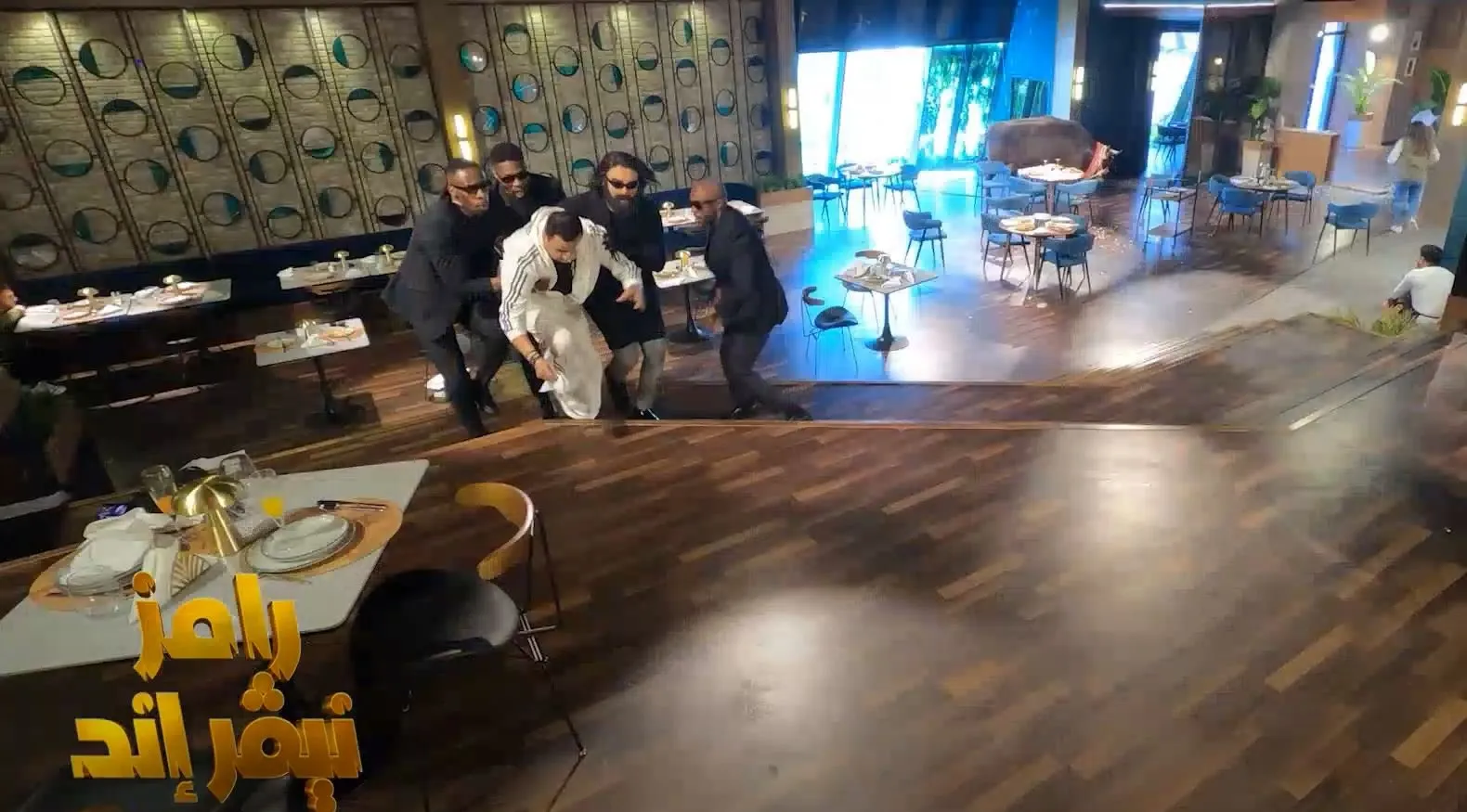  إصابة محمد فؤاد في برنامج “رامز نيفير إند”