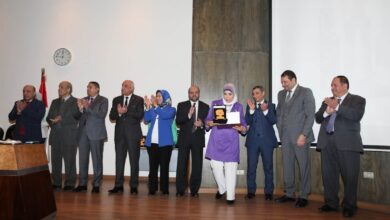 جانب من التكريم