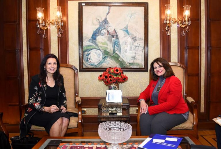 سها جندي وزيرة الدولة للهجرة