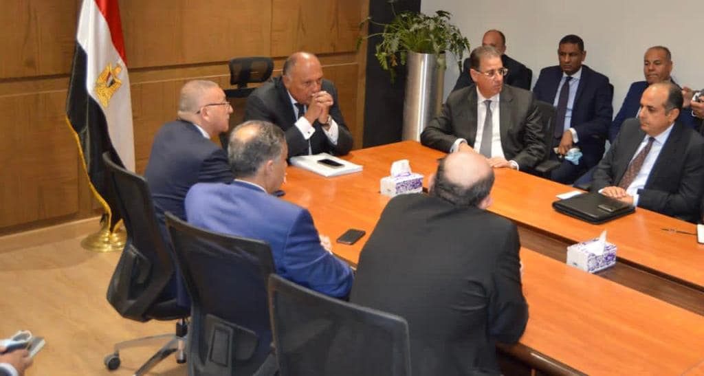 وزير الخارجية يجتمع مع السكرتير العام لمجلس وزراء الدول النودرية