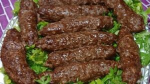 الكفتة المشوية فى المنزل بطريقة اقتصادية