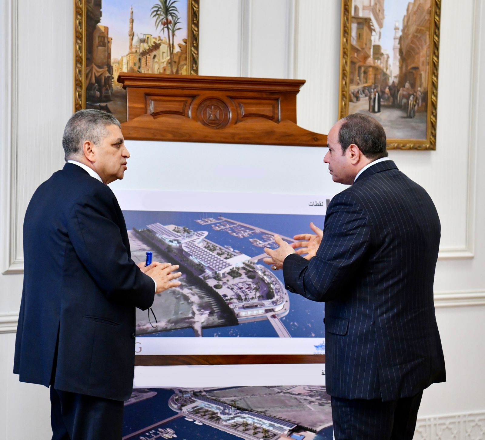 أسامة ربيع : السيسي يتابع بشكل مستمر حجم التطوير في قناة السويس