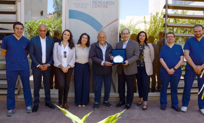 وفد بنك saib يزور مركز أسوان للقلب