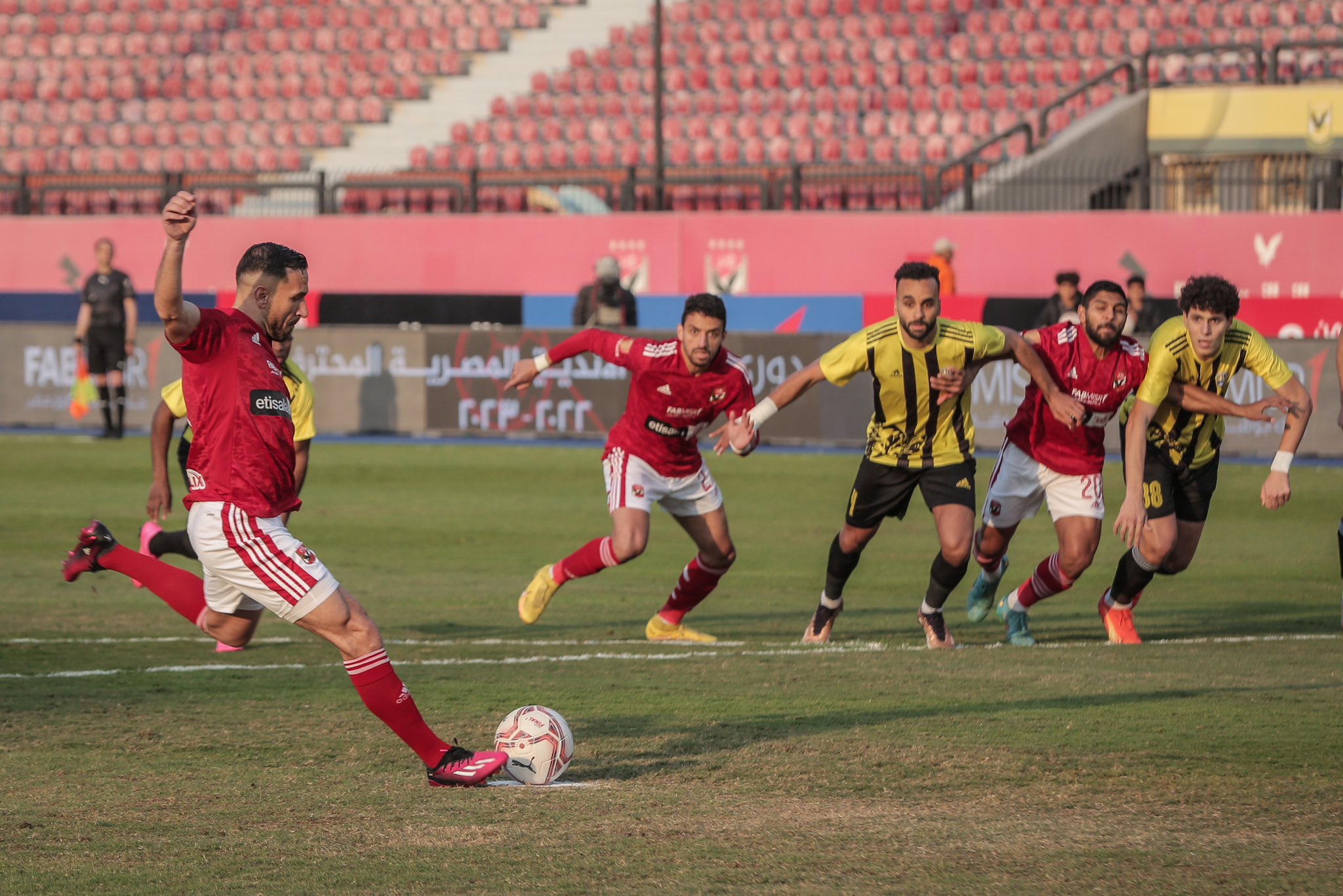 معلول يتساوي مع أجاي ومؤمن وميهوب في عدد الأهداف